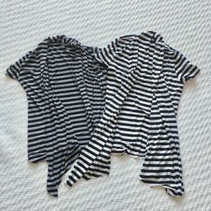 Women’s Short Sleeve Draped Cardigans